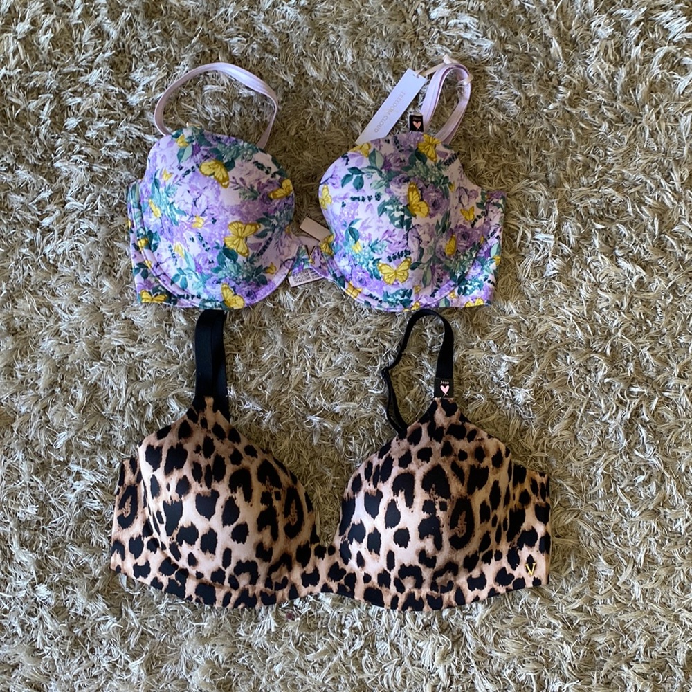 2 x Brand New Victoria Secret Bras. 34DD